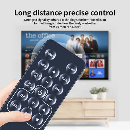 MXSB-252 Replacement Remote Control For MAXELL Digital SoundBase TV Speaker