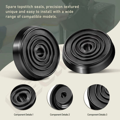 4 Pack Coffee Makers Replacement Needle Seal Silicone Rubber Gasket for Most...
