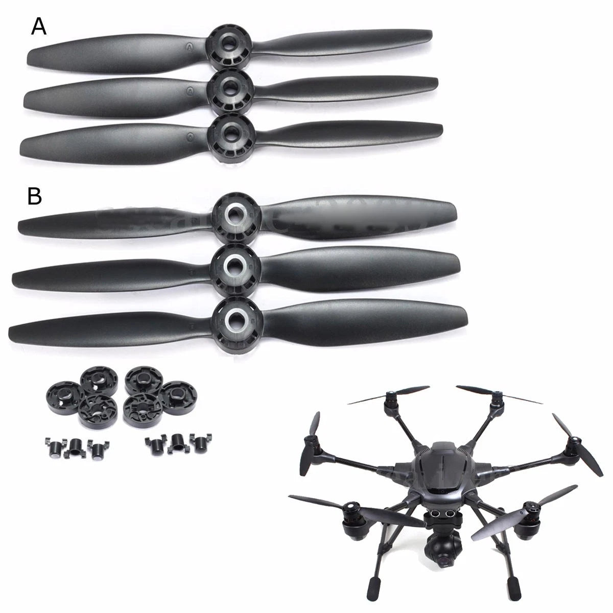 3*A Propeller Rotor Blade+3*B Propeller Rotor Blade For Yuneec Typhoon H 480
