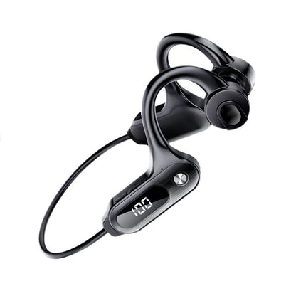Bone Conduction Headphones Stable Transmission  LED Digital Screen Work