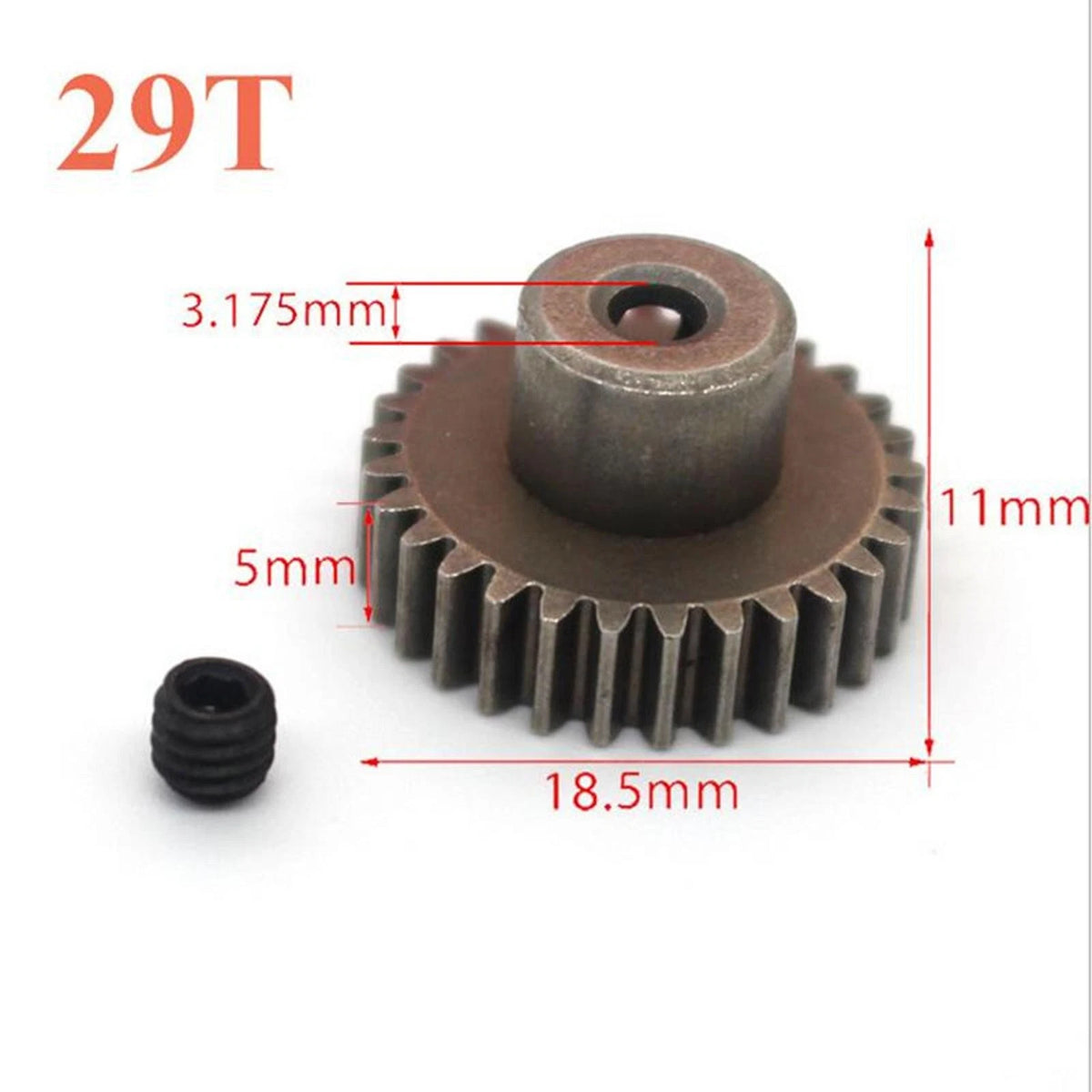 17-64T Steel Spur Differential Gear Motor Pinion Cogs for HSP 1/10 94111 94123
