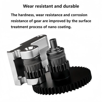 Hardened Steel Extruder Gear Kit for Adventurer 5M, 3D Printer DLC Nano...