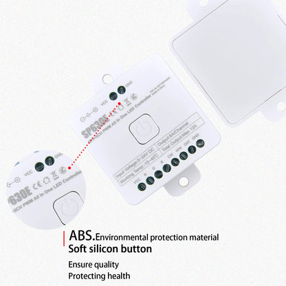 SP630E Bluetooth LED Controller Support PWM Monochrome CCT RGB RGBW RGBCCT