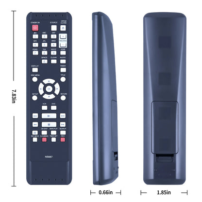 NB887 NB887UD For Magnavox DVD/VCR Combo Replace Remote ZV427MG9A ZV427MG9