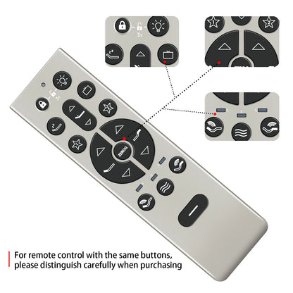For Keeson RF396C JLDK.111.17.01 Remote Control for Tempur-pedic Ergo Smart Base