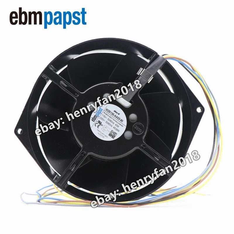 Ebmpapst W2S130-AA03-90  Axial Fan 115/230V~ 45/39W 172*150*55MM Cooling Fan