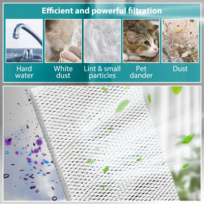 HASMX 1-Pack Replacement Humidifier Filter Pad for 10" x 13" x 1-5/8"