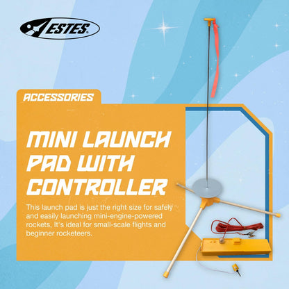 Estes 2464 Mini-Engine Launch System, Mini-Flying-Rocket-Model Small