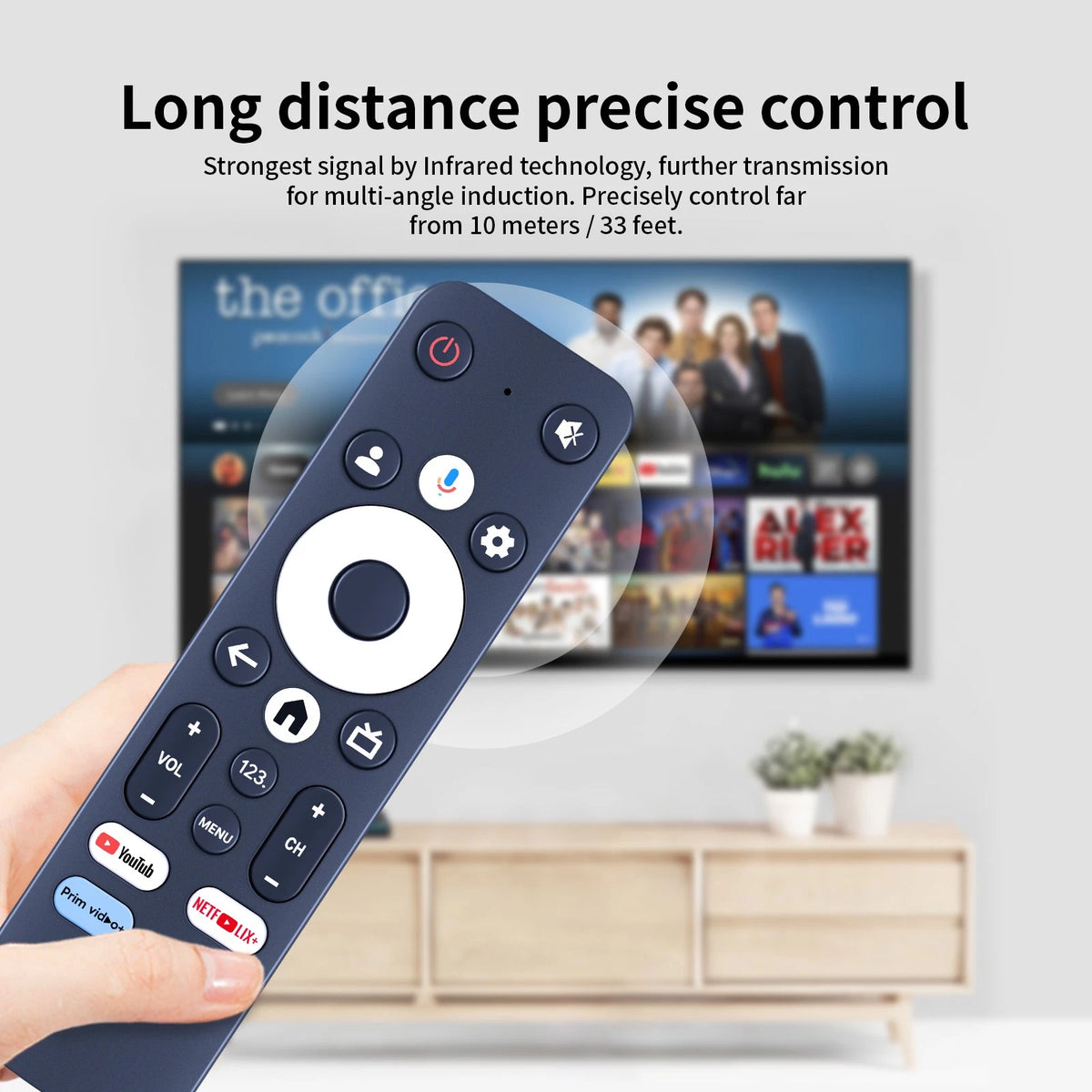 GTV-RC-AU Voice Remote Control For EKO Goole TV
