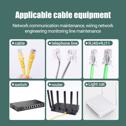 Networks Cable Tester Ethernet RJ45 RJ11 LAN Wire Telephone Cable Testing Tool g