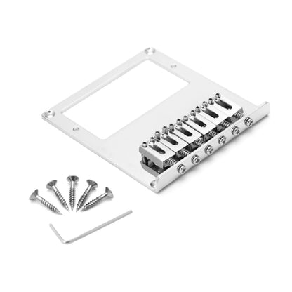 Durable 6 String Hardtail Bridge With Wrench Screws For Tele Telecaster Guitar
