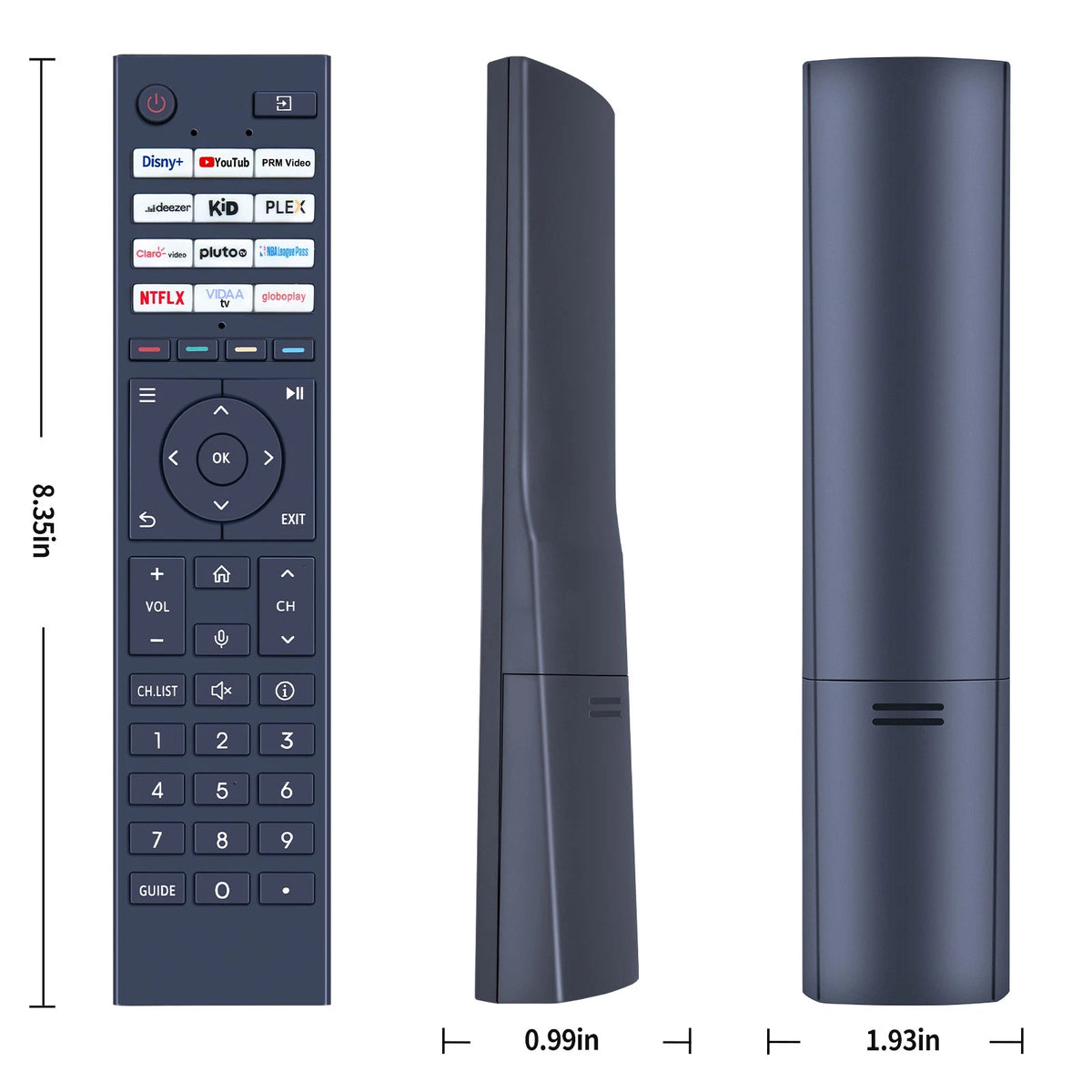 Replacement Remote Control For Toshiba Smart TV CT-95082 without Voice