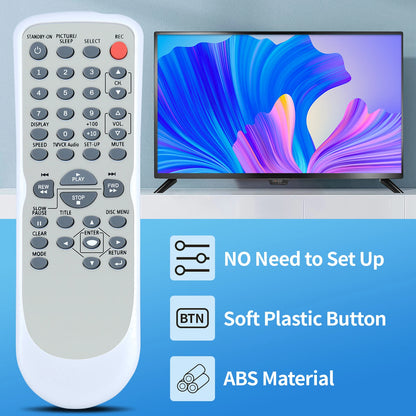 NF104UD Remote Control For Magnavox TV DVD Combo MWC20T6 MSD724G MWC24T5