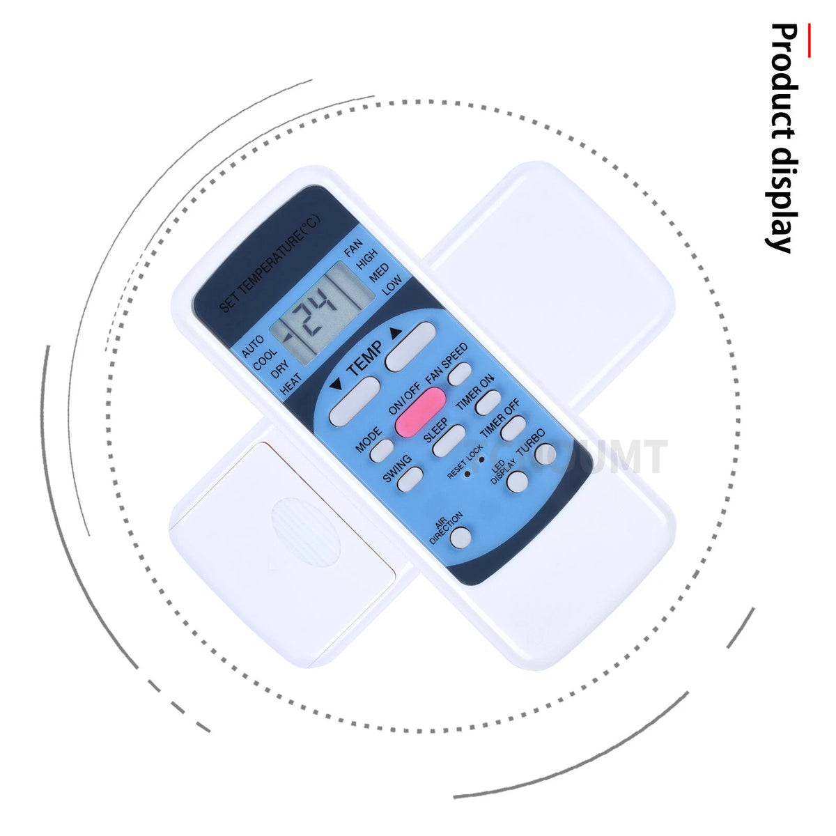 R51M/E Remote Control For Midea AC Air Conditioner R51M/BGE R51D/E R51M/CE