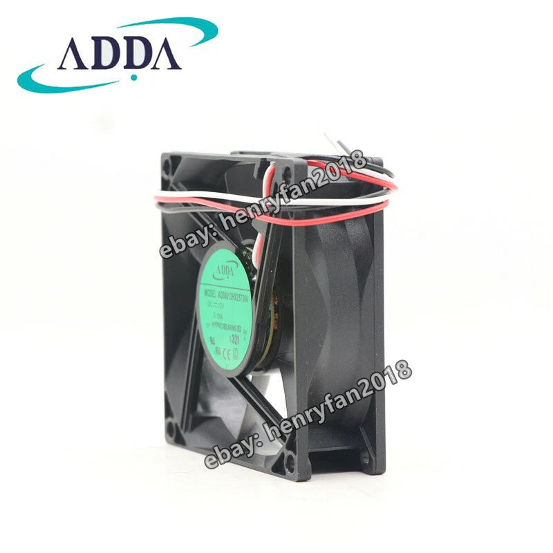 ADDA AD08012HX257304 Axial Fan 12V 0.18A 80*80*25MM 3wire High Speed Cooling Fan