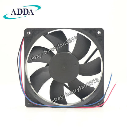 ADDA AD1212HB-A76GL Axial Fan 12VDC 0.37A 120*120*25MM 3-wire Slient Cooling Fan