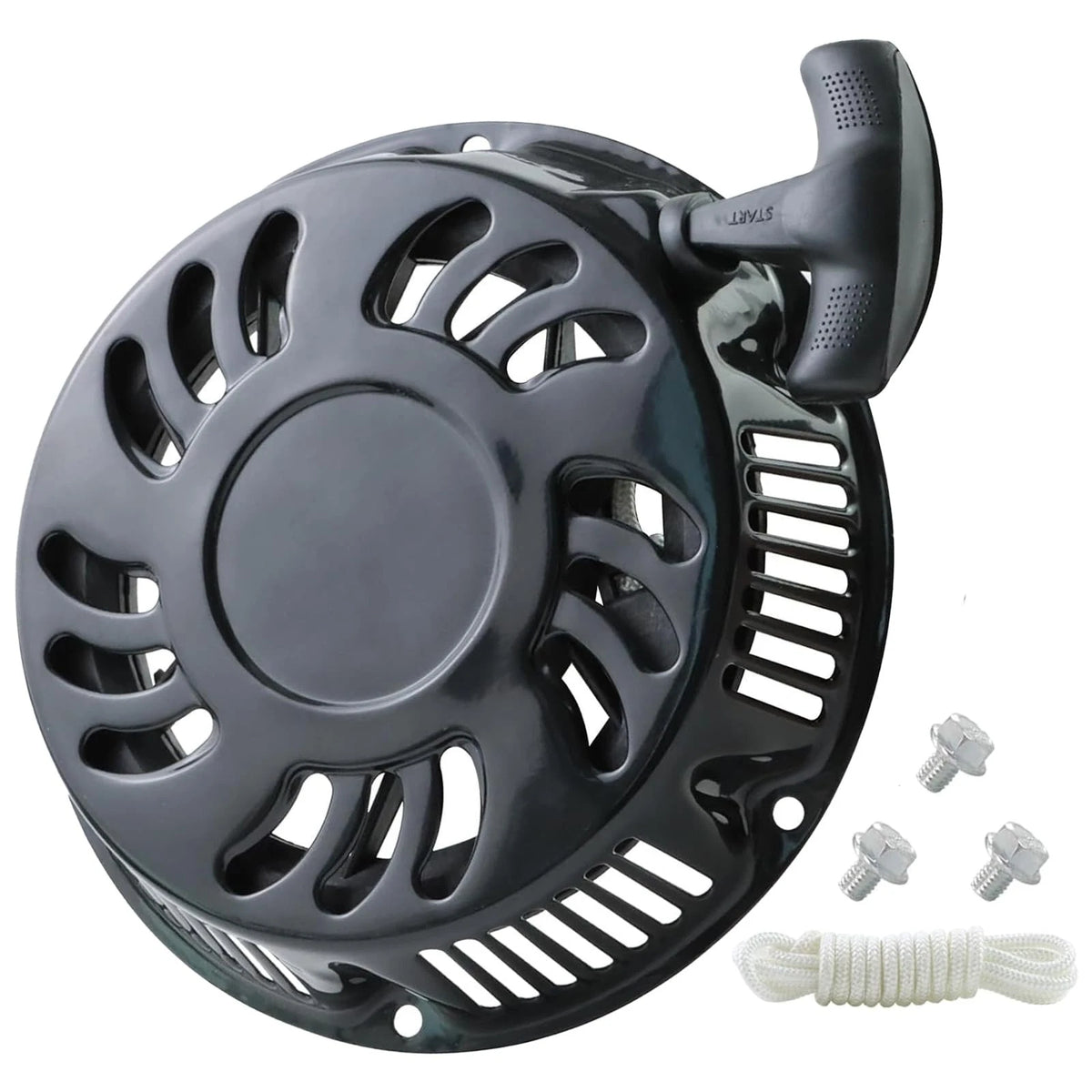 abliubale Pull Start Recoil Starter Assembly Compatible with Harbor Black