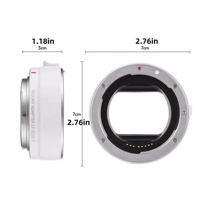 EF-EOS R Auto Focus Lens Adapter For Canon EF EF-S Lens To EOS R RF Mount Camera