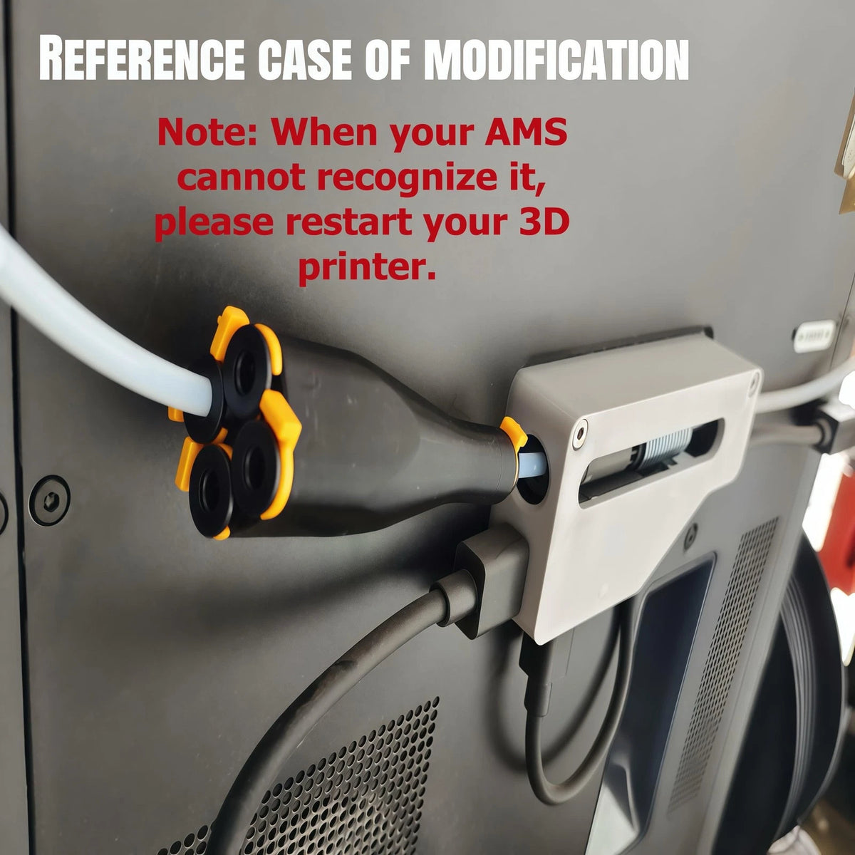 AMS Filament Buffer Assembly Kits Kits, Grey