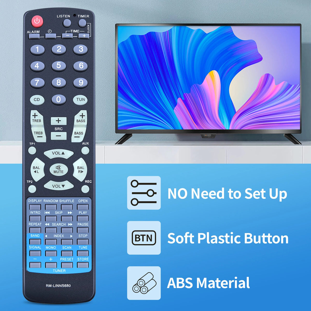 Replacement Remote Control For Linn Classik Genki