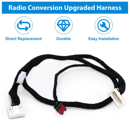 8.4" UConnect Upgrade Conversion Harness For Ram 1500 7-Speed Fan