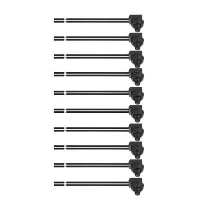 10x Waterproof Push Button Switch IP67 4.5" Cord for Outdoor Motorcycle Gear