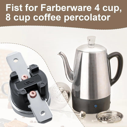 Coffee Percolator Thermostat P04-303 Fits Standard Size, Silver