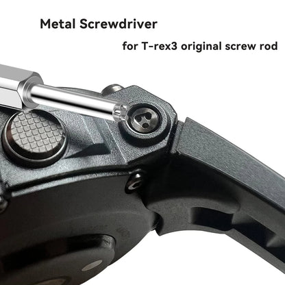 Screw Rod Fit for Amazfit T-Rex 3 A2322 #1-72 x 0.787 in, Black
