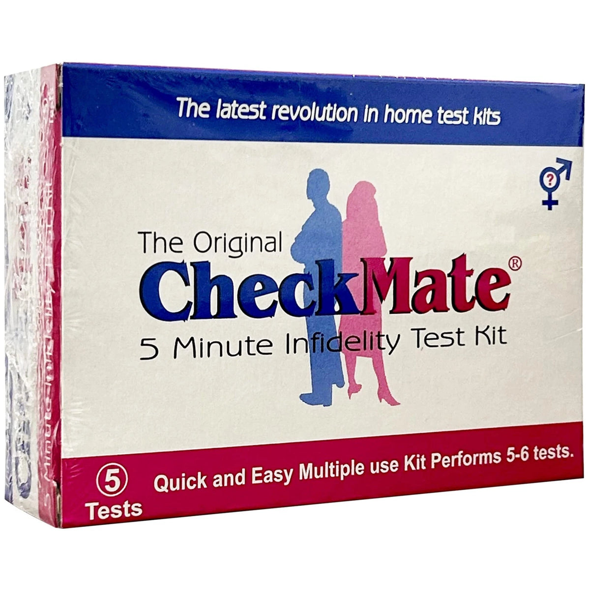 Check Mate Infidelity Test Kit - Rapid Semen 10 Count (Pack of 1), White
