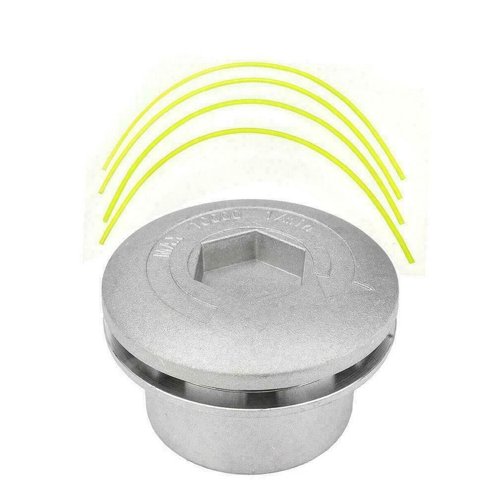 Durable Trimmer Head Line Grass Cutter String Speed Feed Bump Lawn Mower Brush