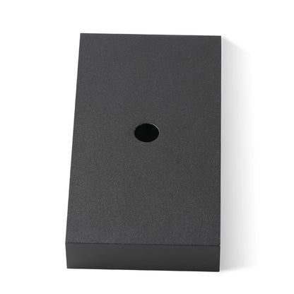 Rear Suspension Leaf Spring Shim Kit Rear 6 Degree, 2.5 Inches Wide Black