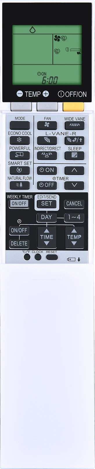 Remote Control For Mitsubishi Air Conditioner SG20A E2230N426 MSZ-FS06NA -light