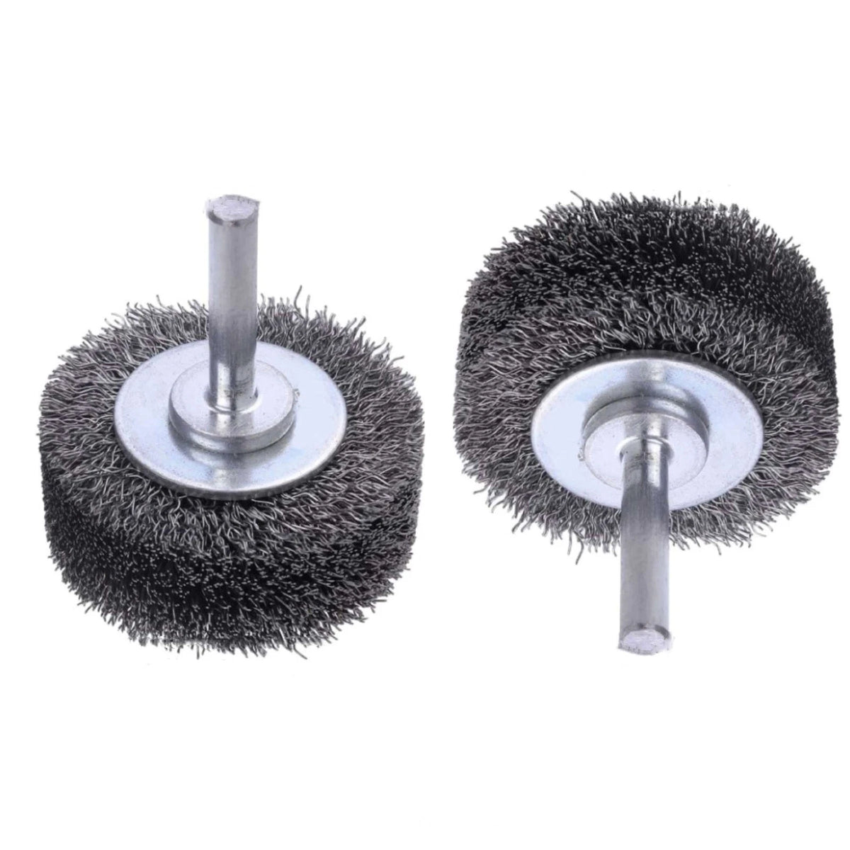 2x Stainless Steel Wire Wheel Brush for Die Grinder Drill 1/4" Shank Rotary Tool