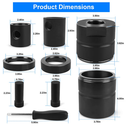 Leaf Spring Adapter Tool for Removing Pins & Bushings & Installer 15030