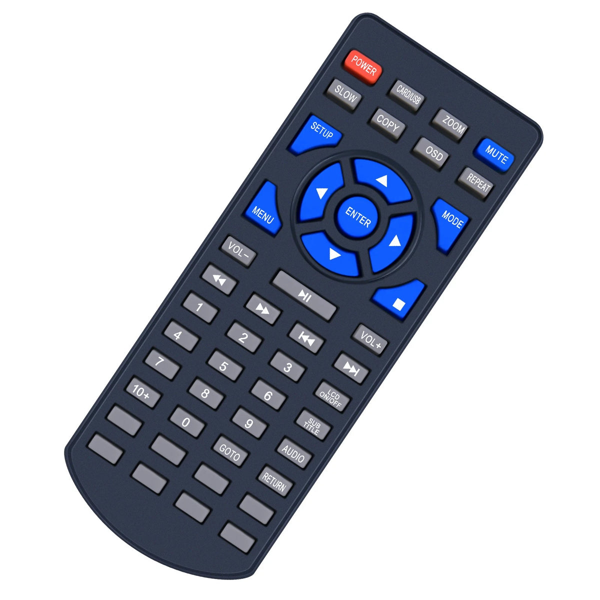 Replace Remote Control For BOIFUN BFN-142 BFN-141 Portable DVD DISC Player