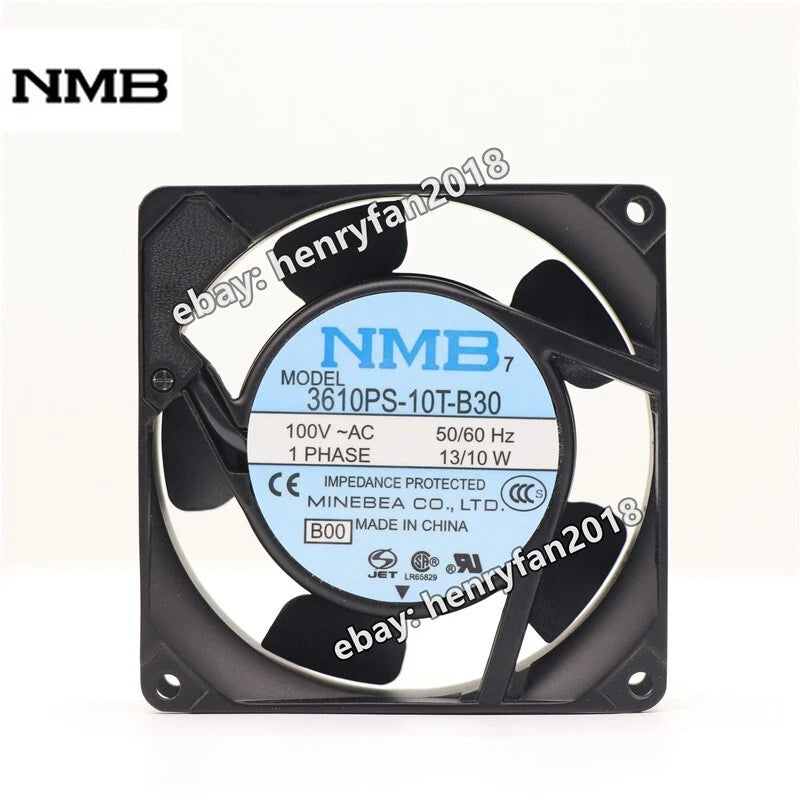 NMB 3610PS-10T-B30 fan AC 100V 13/10W 50/60Hz 92*92*25mm Cabinet cooling fan