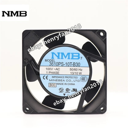 NMB 3610PS-10T-B30 fan AC 100V 13/10W 50/60Hz 92*92*25mm Cabinet cooling fan