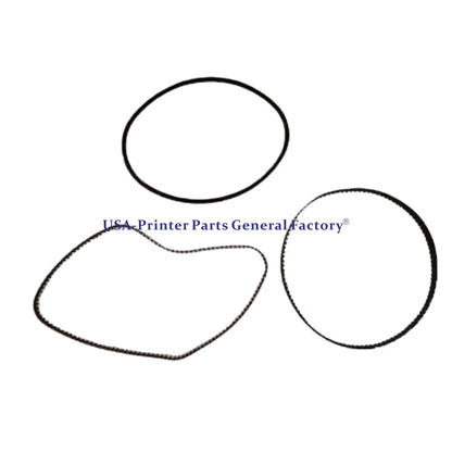 3pcs P1031925-025 Kit Main Drive Belt Fits  For Zebra ZXP3 Thermal Printer