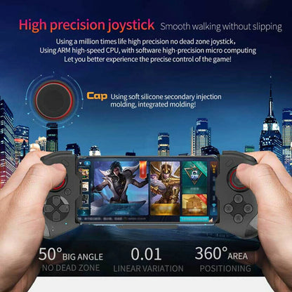Black Bluetooth Compatible Gamepad Mobile Game Joystick For Mocute 060 D