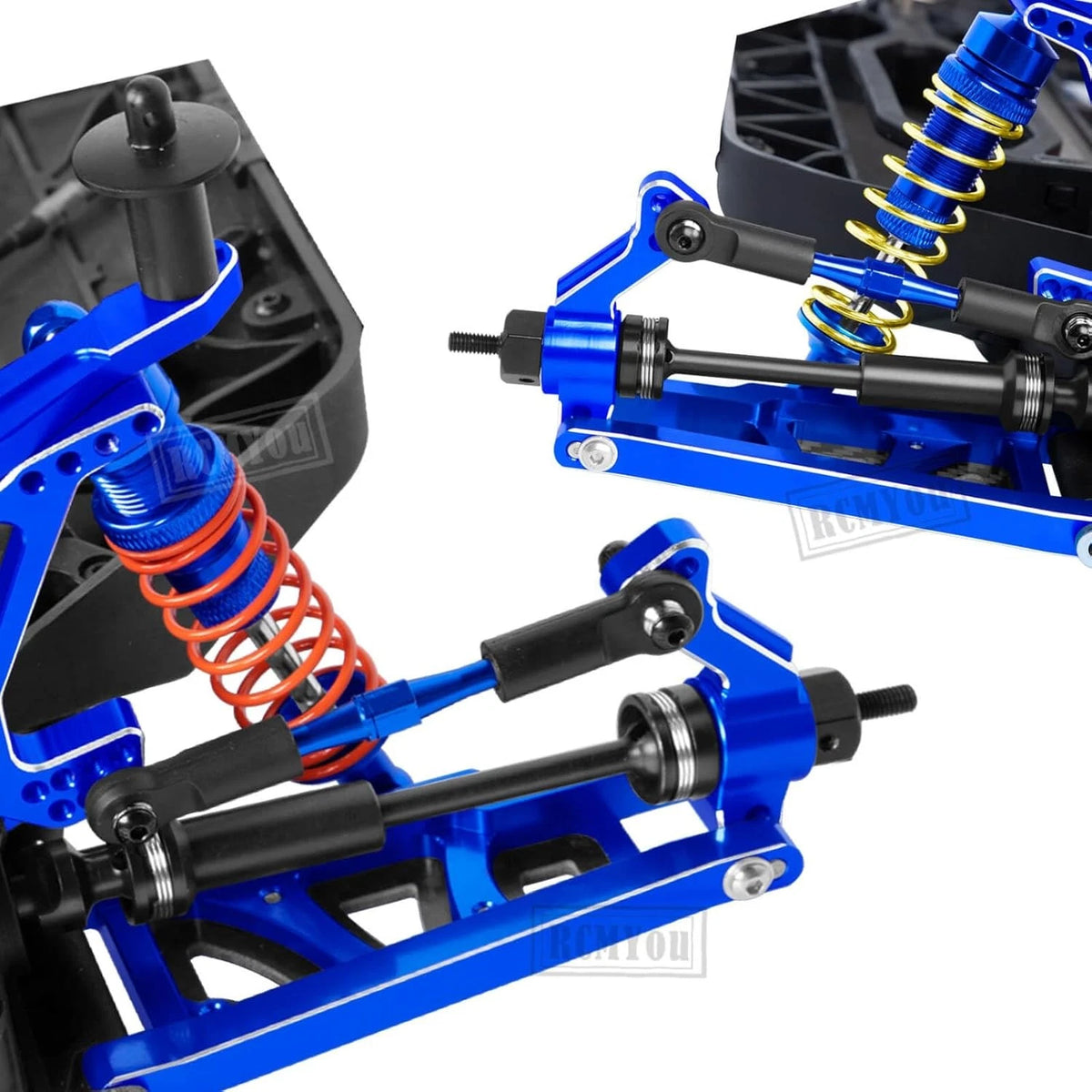 Upgrades Part for 1/10 Slash 4x4/Slash 4x4 VXL,Alloy RC Navy Blue - Parts
