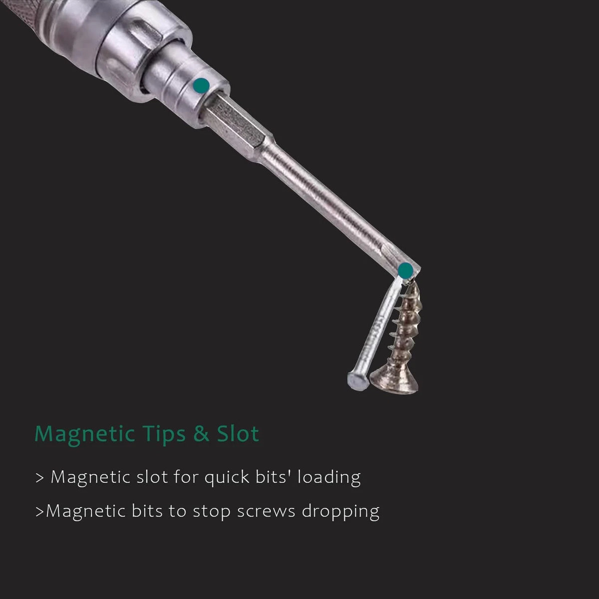 NANCH Small Precision Screwdriver Set for Electronics,22-in-1 Small, Silver