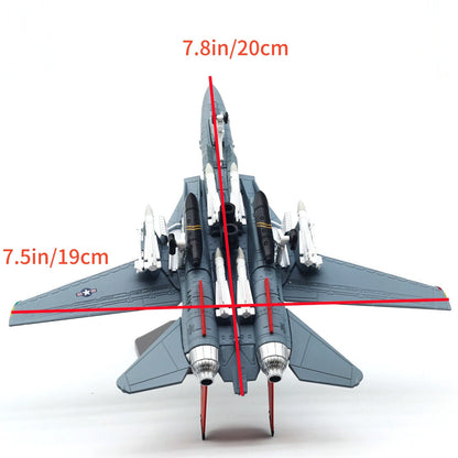 For US Navy VF-101 Grim Reapers Grumman F-14 Tomcat 1:100 Scale Fighter Model