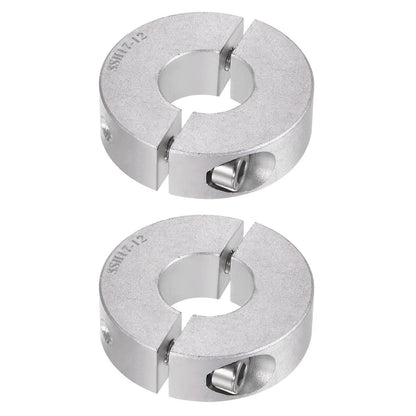 HARFINGTON 2pcs Double Split Shaft Collar for 17mm Set Screw Bore