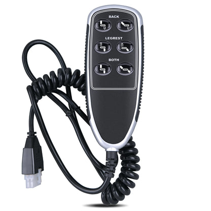 Replace For La-Z-boy 11850U-07 Part #10.00035 REV Power 6-button Remote Handset