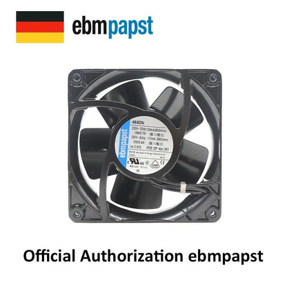 Ebmpapst 4650N Axial Fan 230V 19/18W 120/110mA 120*120*38mm Cabinet Cooling Fan