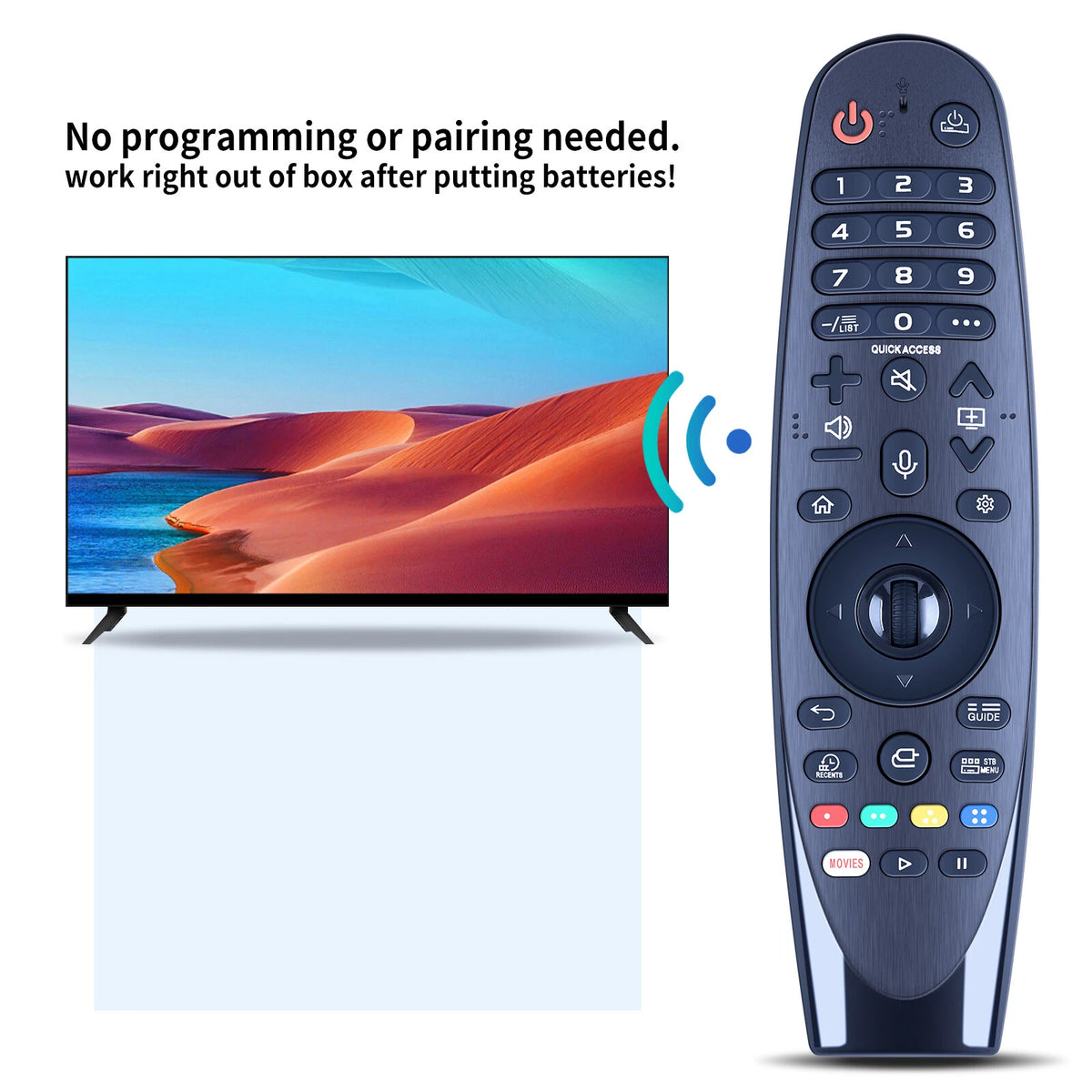 AN-MR19BA Replacement Remote Control For LG TV UM80 UM75 UM73 UM71