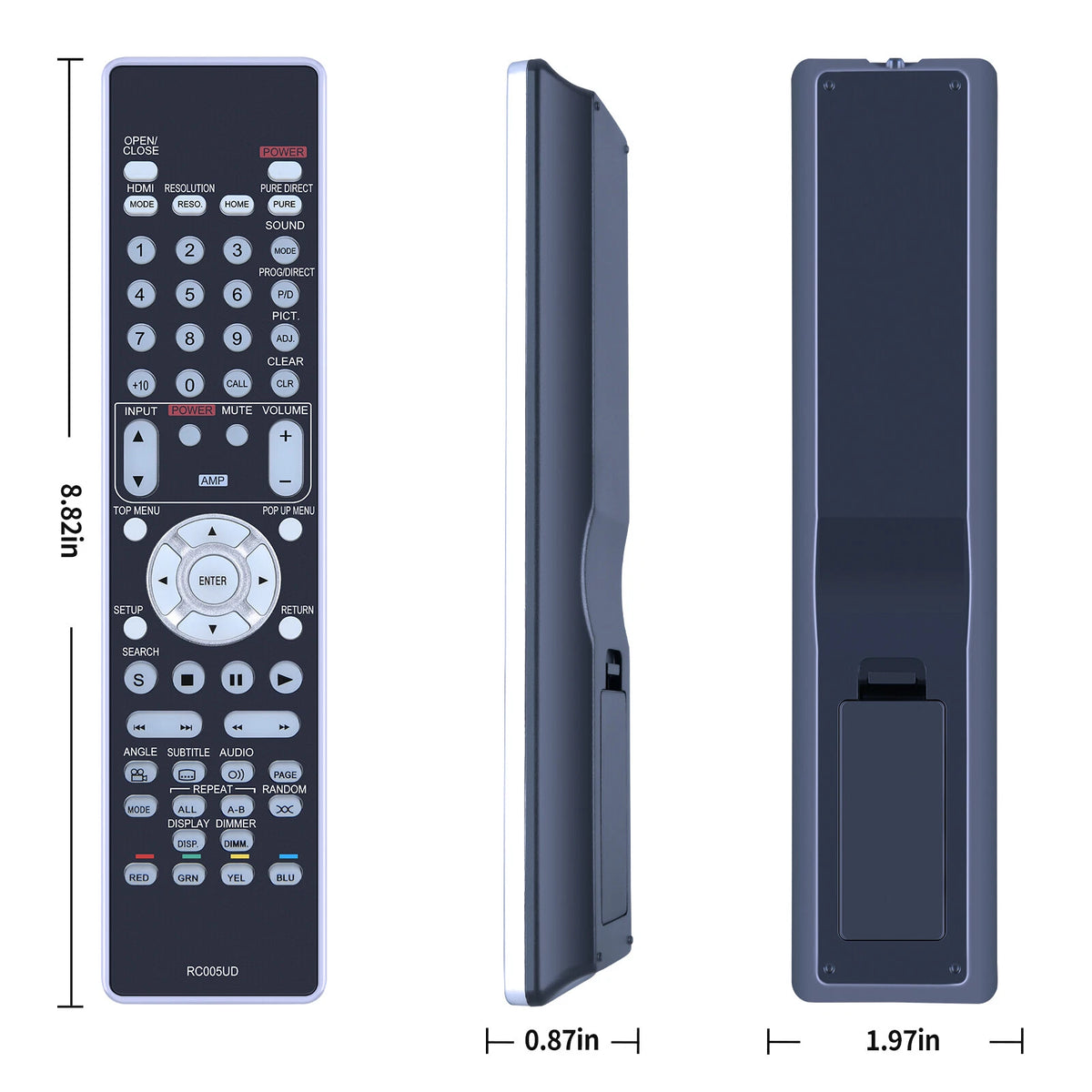 Replacement Remote Control For Marantz RC005UD UD5005