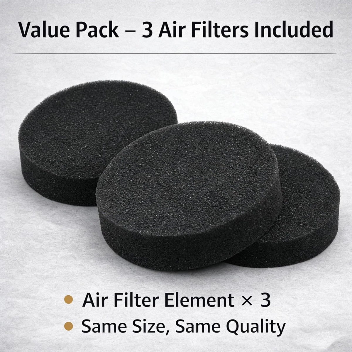 3 Pack Air Filter Element For Honda Z50R XR70R CRF50F CRF70F XR50R 17211-GEL-A80