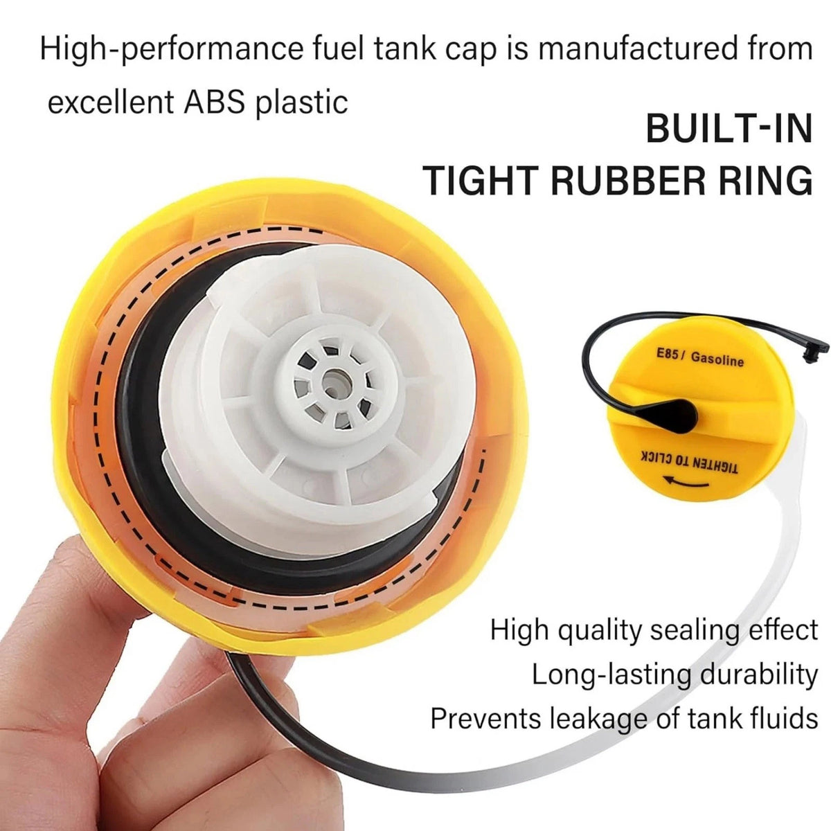 52030380AA Fuel Tank Cap For Ram C/V Jeep Cherokee Dodge Durango ABS Gas Cap