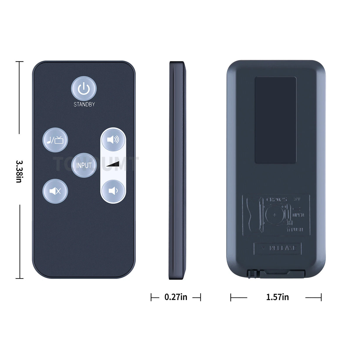Remote Control For Boston Acoustics Soundbar Tvee 10 Tvee 26 Tvee10 Tvee26